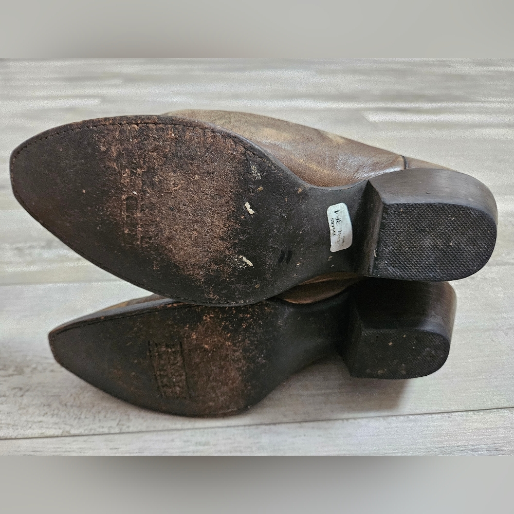 Red Ranch Cowboy Boots - Picture 5 of 9